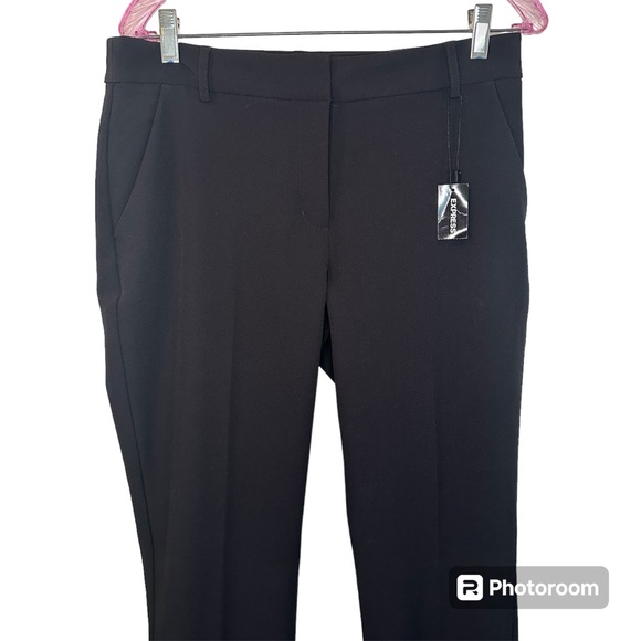 NWT Express columnist fitted through hip &  thigh boot Mid--Rise Pants Size 10R - Picture 4 of 16